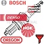 NGK Spark plugs DCPR6E - 3481-ERSET