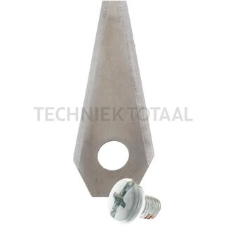 GRANIT Messenset - Inhoud: 9 stuks, inclusief bouten, Lengte 49,5 mm, Centrale boring 7,2 mm