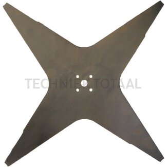 GRANIT 4-tands mes - Lengte 350 mm, Centrale boring 10.1 mm, Buitenste gat 4,5 mm