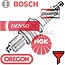 NGK Spark plugs BR6S - 3522