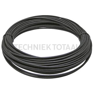 GRANIT Ronde kabel flexibel - Rollengte 25 m, Buiten-Ø 6 mm, Binnen-Ø 3,5 mm