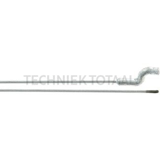 GRANIT Staalkabel - Lengte 2500 mm, Buiten-Ø 1,4 mm, Technische gegevens: S-haak / Ø x lengte: 4 x 25 mm