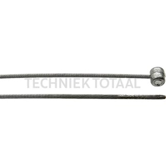 GRANIT Kabel - Lengte 2500 mm, Buiten-Ø 1,5 mm, Nippel Ø x hoogte 6 x 5,5 mm