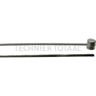 GRANIT Kabel - Lengte 2500 mm, Buiten-Ø 2 mm, Nippel Ø x hoogte 9 x 9 mm