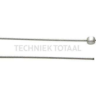 GRANIT Kabel - Lengte 2500 mm, Buiten-Ø 1,2 mm, Nippel Ø x hoogte 6 x 4 mm