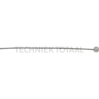 GRANIT Kabel - Lengte 2000 mm, Buiten-Ø 1,6 mm, Nippel Ø x hoogte 6 x 3 mm