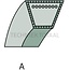 Agria Keilriemen Typ A - Abmessung: 13 x 600. Abbildung: A - 48174