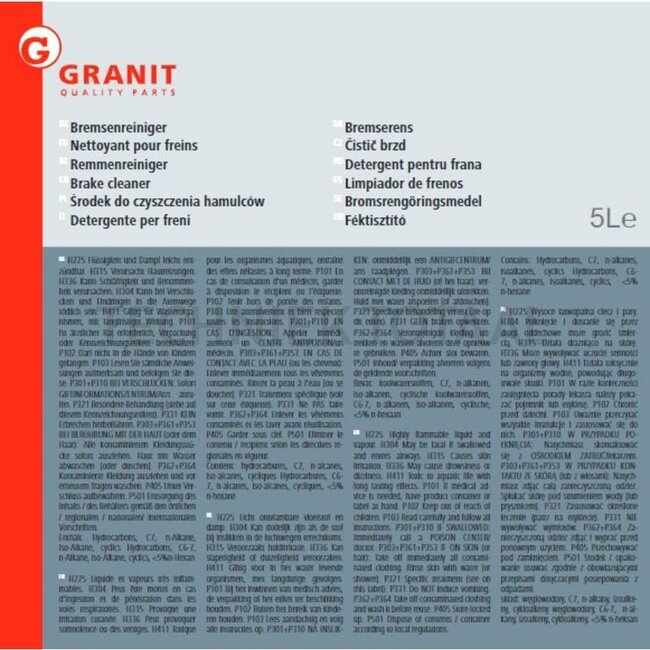 GRANIT Bremsenreiniger