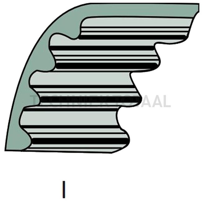 AL-KO Toothed belt Type I - 474371, 463781, 460294