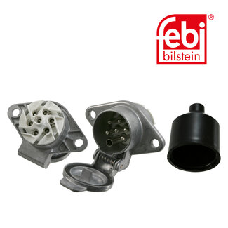 FEBI Bilstein Stekkerdooos 7-polig, schroefverbinding, 24V