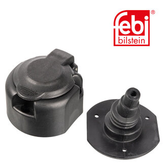 FEBI Bilstein Towbar Socket with screw connection - Case IH, Fendt -Case IH, Fendt