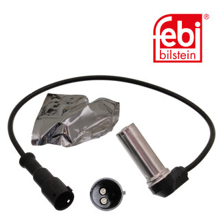 FEBI Bilstein Abs sensor met huls en vet, 2-pins, 320mm