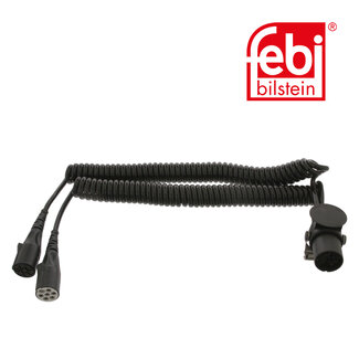 FEBI Bilstein Adapterkabel voor elektrische spiraal, met kunststof stekker, 24V