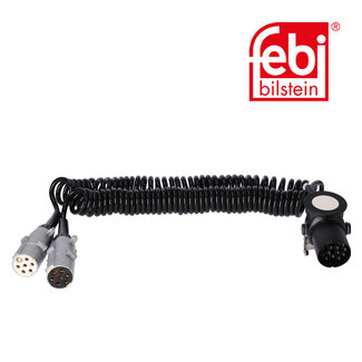 FEBI Bilstein Adapter Cable for electrical coil, with metal plug