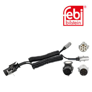 FEBI Bilstein Adapter Cable for electrical coil, with metal plug