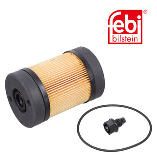 FEBI Bilstein AdBlue® Harnstofffilter mit Dichtung und Anbaumaterial - Case IH, Deutz-Fahr, Fendt, Massey Ferguson, New Holland, Steyr