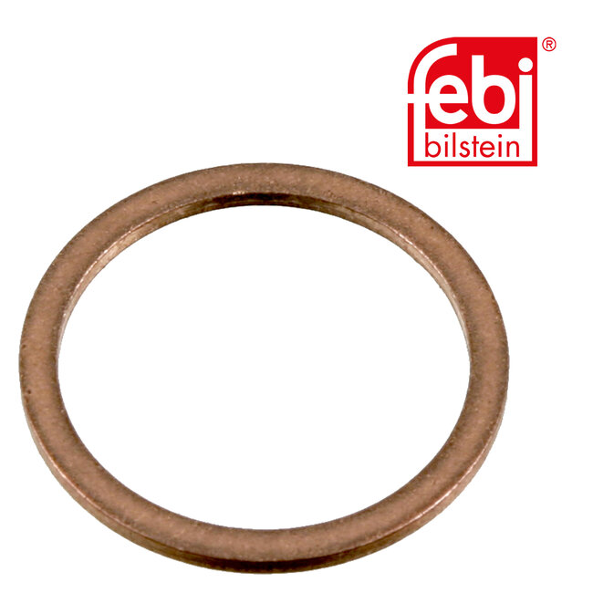 FEBI Bilstein Sealing Ring for temperature switch - Case IH, Deutz AG, Massey Ferguson - 0390855X1, 1118737, 16508460