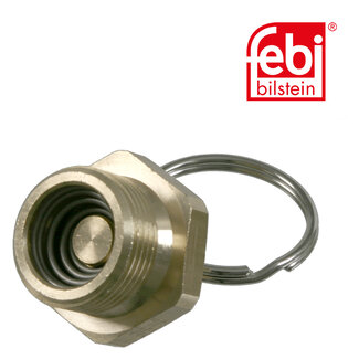 FEBI Bilstein Drain Valve with pull ring - Fendt -Fendt