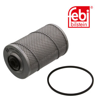FEBI Bilstein Brandstoffilter met afdichtring - Case IH, Claas, Deutz AG, Deutz-Fahr, Liebherr, Massey Ferguson, Same