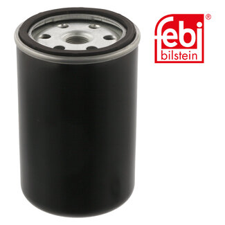 FEBI Bilstein Fuel Filter with seal ring - AGCO, Case IH, Caterpillar, Claas, Deutz AG, Deutz-Fahr, Fendt, HITACHI, HÜRLIMANN, JCB Landpower, John Deere, Komatsu Ltd., Lamborghini Trattori, Liebherr, Massey Ferguson, New Holland, Renault, Steyr, Valtra