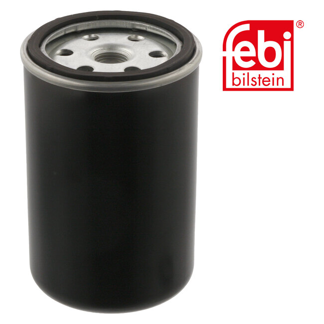 FEBI Bilstein Brandstoffilter met afdichtring - AGCO, Case IH, Caterpillar, Claas, Deutz AG, Deutz-Fahr, Fendt, HITACHI, HÜRLIMANN, JCB Landpower, John Deere, Komatsu Ltd., Lamborghini Trattori, Liebherr, Massey Ferguson, New Holland, Renault, Steyr, Valtra - 35367, 00