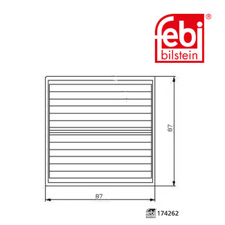 FEBI Bilstein Fuel Filter - Liebherr -Liebherr