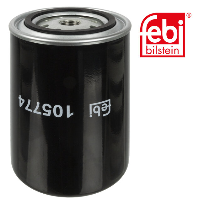 FEBI Bilstein Brandstoffilter - JCB Landpower - 105774, SC1763776 | Binnendraad: M16 x 1,5 | Buitendiameter: 96,5 mm | Filter type: opschroeffilter | Hoogte: 147 mm