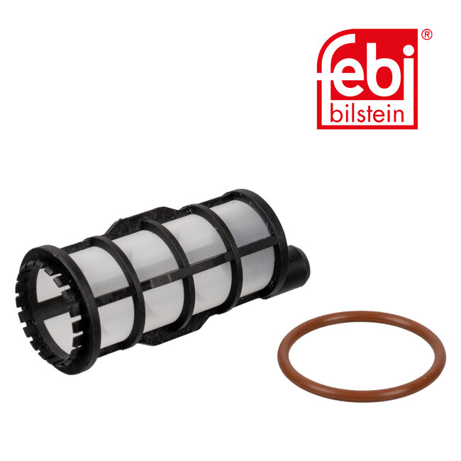 FEBI Bilstein Brandstoffilter met afdichtring - Claas - 106590, 19961310 | Buitendiameter: 33 mm | Filter type: filter insert | Hoogte: 82 mm | Voor voertuigen met emissienorm: Euro 6 (en andere)