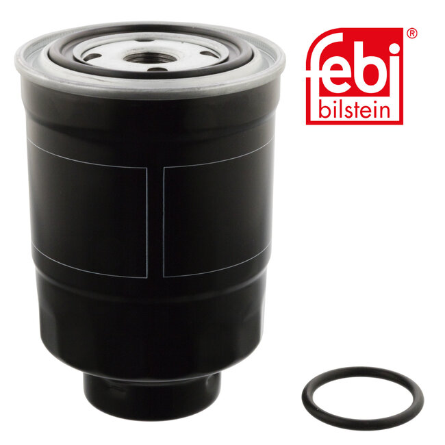 FEBI Bilstein Brandstoffilter met afdichtring - Yanmar - 47460, 121857-55710 | Binnendraad: M20 x 1,5 | Buitendiameter: 93 mm | Filter type: opschroeffilter | Hoogte: 135 mm