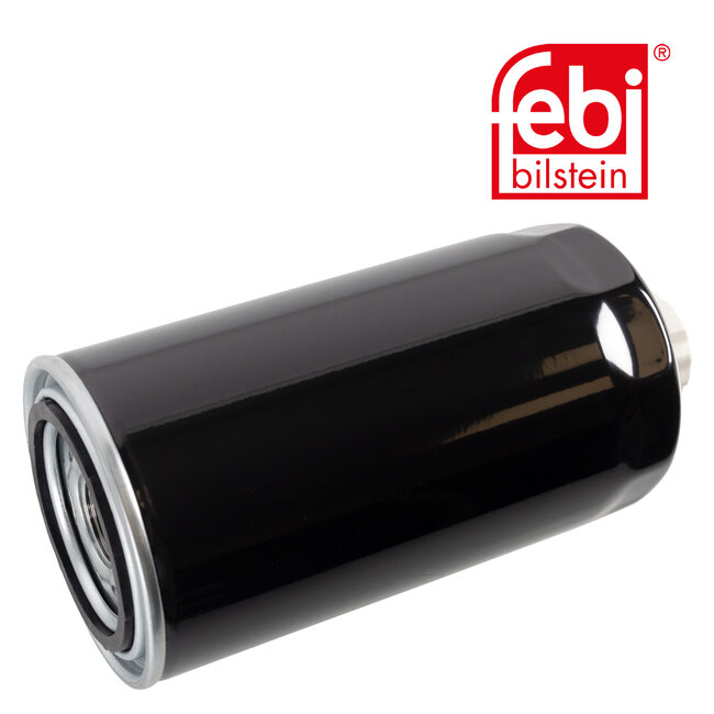 FEBI Bilstein Brandstoffilter - Case IH, John Deere, Massey Ferguson, New Holland - 170006, 1055915M1, 1055915M2, 244242R91, 625625C2, 625626C1, 701350C1, 87418199, 903941T1, AR31627R, BH59678, BM59678, E1950565, L31234, PMFS1212, R32112R, RE42050 | Binnendraad: 1" - 1