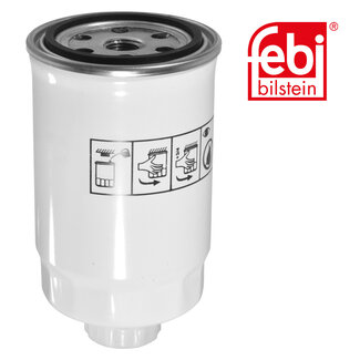 FEBI Bilstein Brandstoffilter - Claas, Deutz AG, Deutz-Fahr, Liebherr, Massey Ferguson