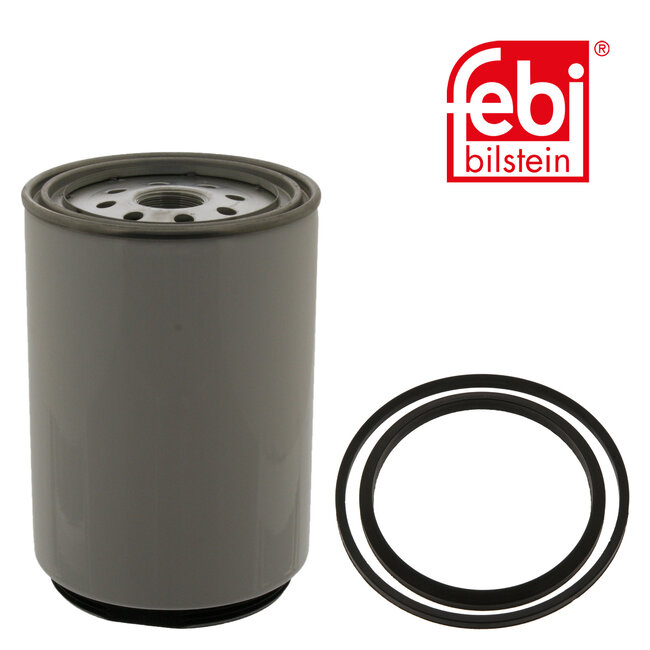 FEBI Bilstein Kraftstofffilter mit Dichtungen - Claas, Liebherr - Claas, Liebherr - 0007733140, 0007962130, 10044302, 1032696, 7733140, 7962130