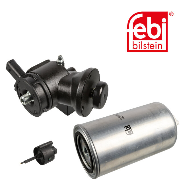 FEBI Bilstein Brandstoffiltereenheid - Case IH - 103423, 504057743 | Filter type: opschroeffilter | Voor voertuigen met emissienorm: Euro 6 (en andere)