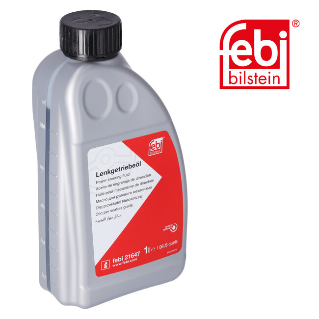 FEBI Bilstein Centrale hydrauliekolie voor servo stuurinrichting - 21647 | Kleur: groen | Volume: 1 l