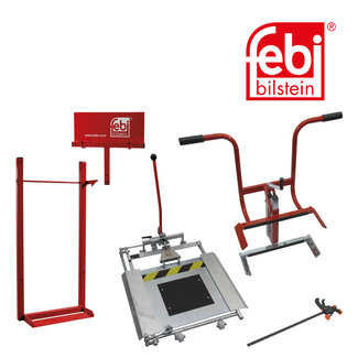 FEBI Bilstein Gelenkspieltester mit Wandhalterung