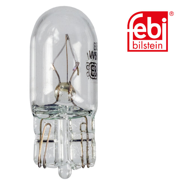 FEBI Bilstein Bulb for position light - 24V-5W-WB-T10