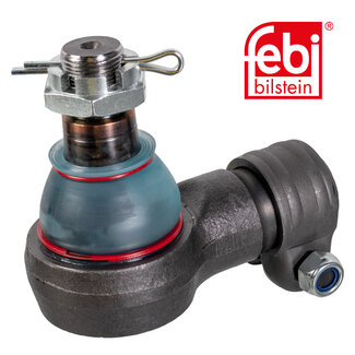 FEBI Bilstein Angle Ball Joint for steering hydraulic cylinder with castle nut and cotter pin - Liebherr