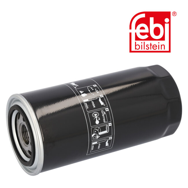 FEBI Bilstein Hydraulische filter voor automatische versnellingsbak - Deutz AG, Deutz-Fahr, Steyr - 185263, 1-2123-220-860.00, 37700759060, 4305722 | Inwendige diameter van keerring: 61,4 mm | Uitwendige diameter van keerring: 71,8 mm | Binnendraad: 1" - 12 UNF | Buite