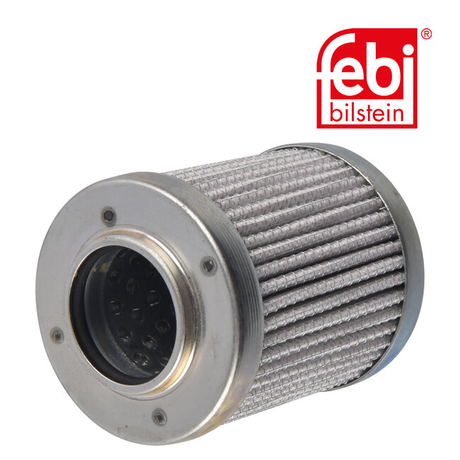 FEBI Bilstein Hydraulische filter voor werkhydrauliek - Caterpillar, Fendt, HITACHI, John Deere, Komatsu Ltd., Same - 183714, 151816120, 16006845, 42Y-43-H0P01, 5W-5804, DE20095, F178950010050, L114404, L114404P, L151816120 | Binnendiameter: 26,3 mm | Buitendiameter: 5