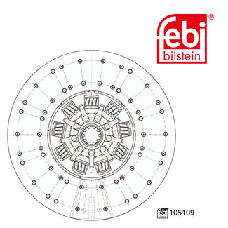 FEBI Bilstein Clutch Disc - Avia -Avia