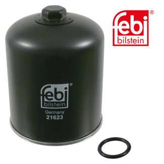 FEBI Bilstein Air Dryer Cartridge with sealing ring, without oil separator - Case IH, New Holland, Steyr