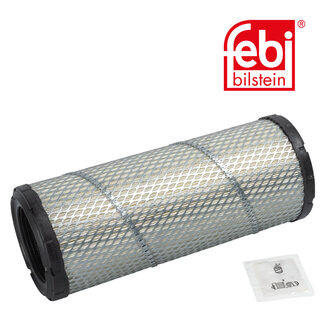 FEBI Bilstein Air Filter - Case IH, Caterpillar, Claas, JCB Landpower, John Deere, Komatsu Ltd., Kubota, Landini, Massey Ferguson, McCormick, New Holland