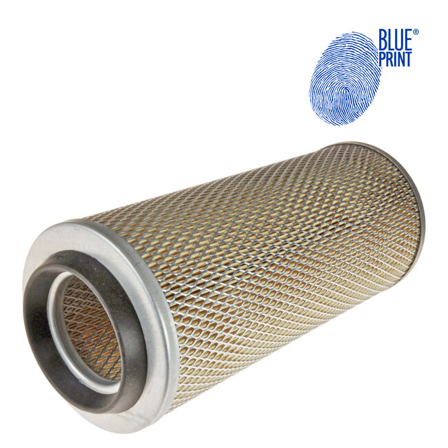 Blue Print Air Filter - Case IH, Caterpillar, Claas, Deutz AG, Deutz-Fahr, Fendt, Komatsu Ltd., Liebherr, Massey Ferguson, Mercedes-Benz, Renault, Steyr, Steyr, Valtra - 02165031, 02165034, 1-1114-029-100.00, 100190020, 100190701, 101190021, 108-305-20, 108-305-79,