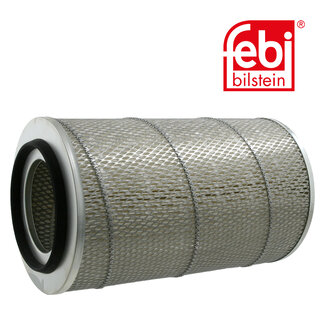 FEBI Bilstein Luchtfilter - AGCO, Case IH, Caterpillar, Claas, Deutz-Fahr, Fahr, Fendt, HITACHI, John Deere, Komatsu Ltd., Liebherr, Mercedes-Benz, New Holland, Steyr