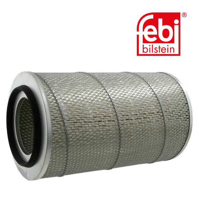 FEBI Bilstein Air Filter - AGCO, Case IH, Caterpillar, Claas, Deutz-Fahr, Fahr, Fendt, HITACHI, John Deere, Komatsu Ltd., Liebherr, Mercedes-Benz, New Holland, Steyr - 0001770461, 0001770462, 01770460, 02165041, 02165074, 09983763, 100190075, 100190702, 112190701, 1210