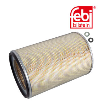 FEBI Bilstein Air Filter with additional parts - AGCO, Case IH, Deutz-Fahr, JCB Landpower, John Deere, Massey Ferguson, New Holland, Valtra