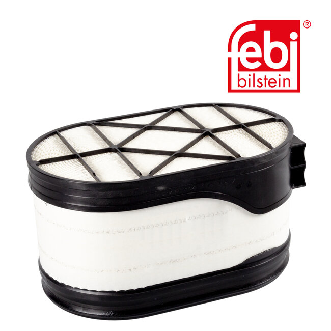 FEBI Bilstein Air Filter - AGCO, Claas, Deutz-Fahr, Fendt, JCB Landpower, John Deere, Landini, Massey Ferguson, McCormick, Valtra - 21648470, 2607932, 333S9595, 368266M91, 3685266M1, 4286473M1, 4286473M2, 713044A1, 90008622, 90008626, ACV0066710, AT370279, F071150, F83