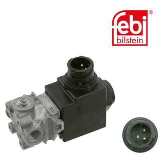 FEBI Bilstein Solenoid Valve for exhaust gas back pressure controller - Volvo CE -Volvo CE