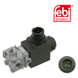 FEBI Bilstein Solenoid Valve for exhaust system, gear and battery compartment - Volvo CE -Volvo CE
