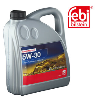 FEBI Bilstein Motorolie sae 5w-30 longlife plus - 4 liter